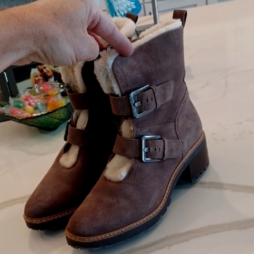 Naturalizer TRISTAN Leather Women's Sz 9 Boots
